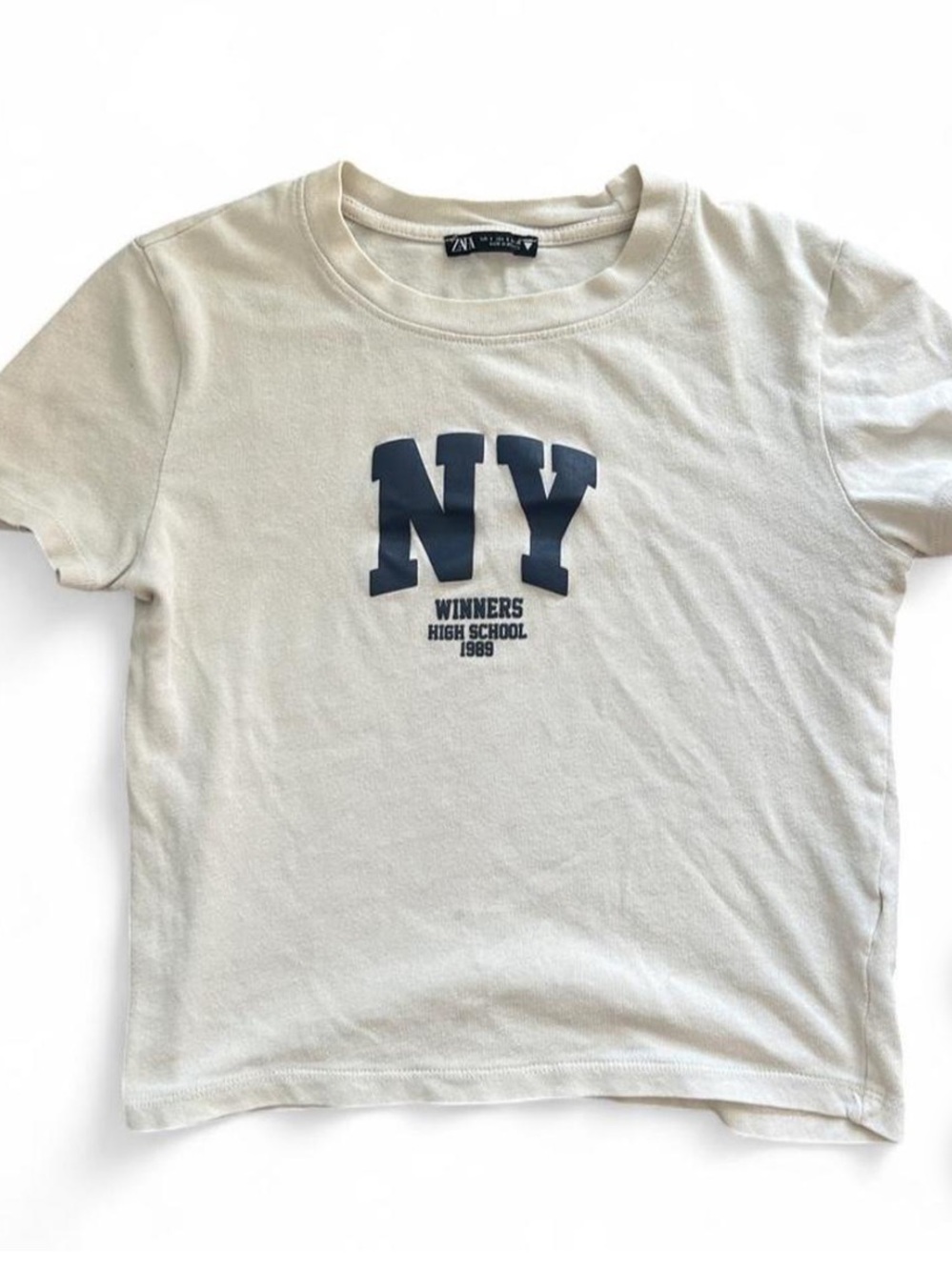 Zara NY logo tee size small